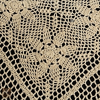 Obrus szydełko 140 x 350 cm 