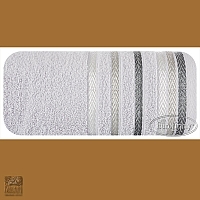Ręcznik LIVIA-Lorin 50 x 90 cm srebrny