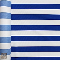 Markizówka pasy biało-niebieskie szer.160 cm